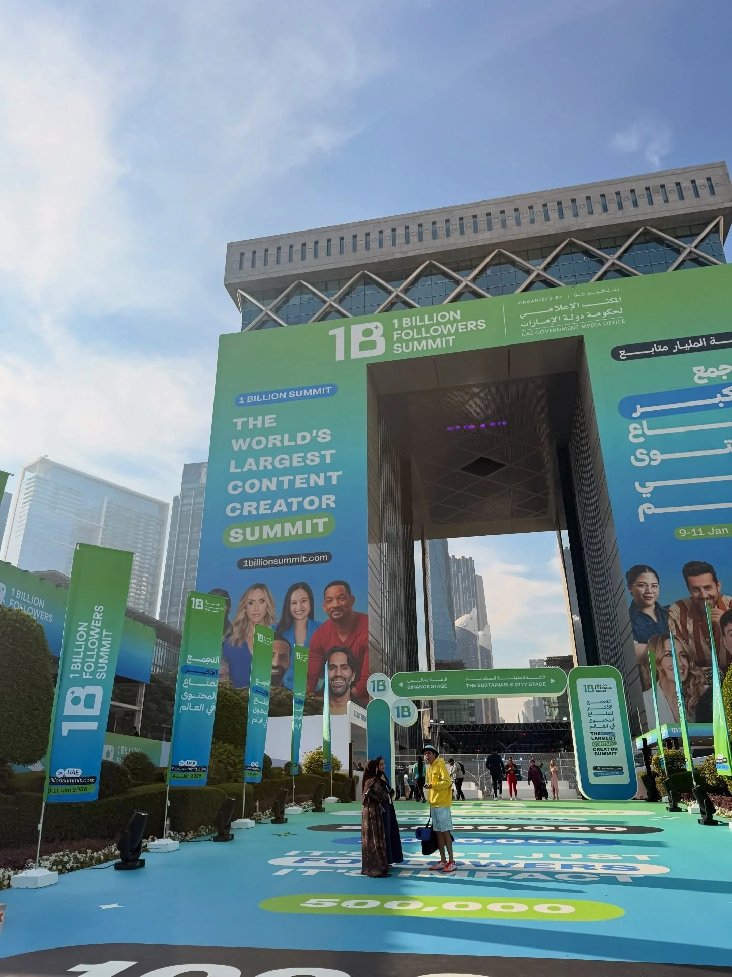 At Dubai's 1 Billion Followers Summit